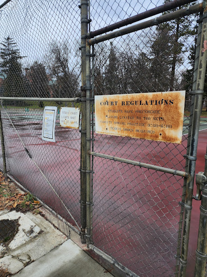 Administration Building Tennis Courts