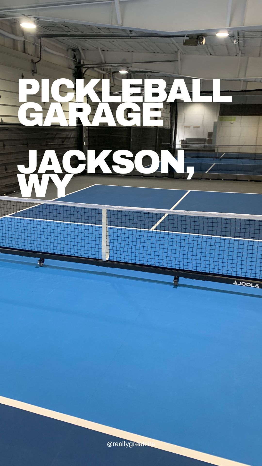 Pickleball Garage