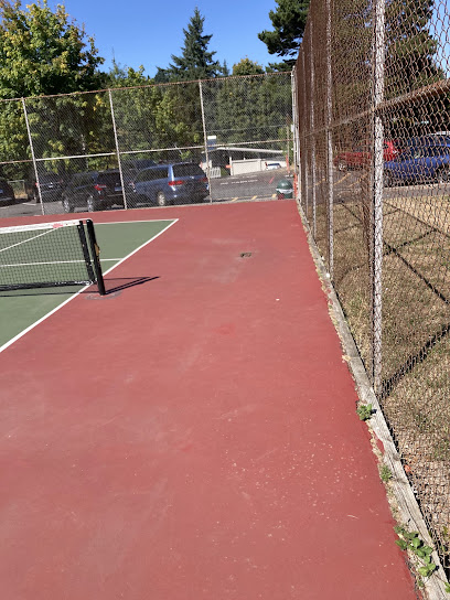 Wells High School Pickleball Court