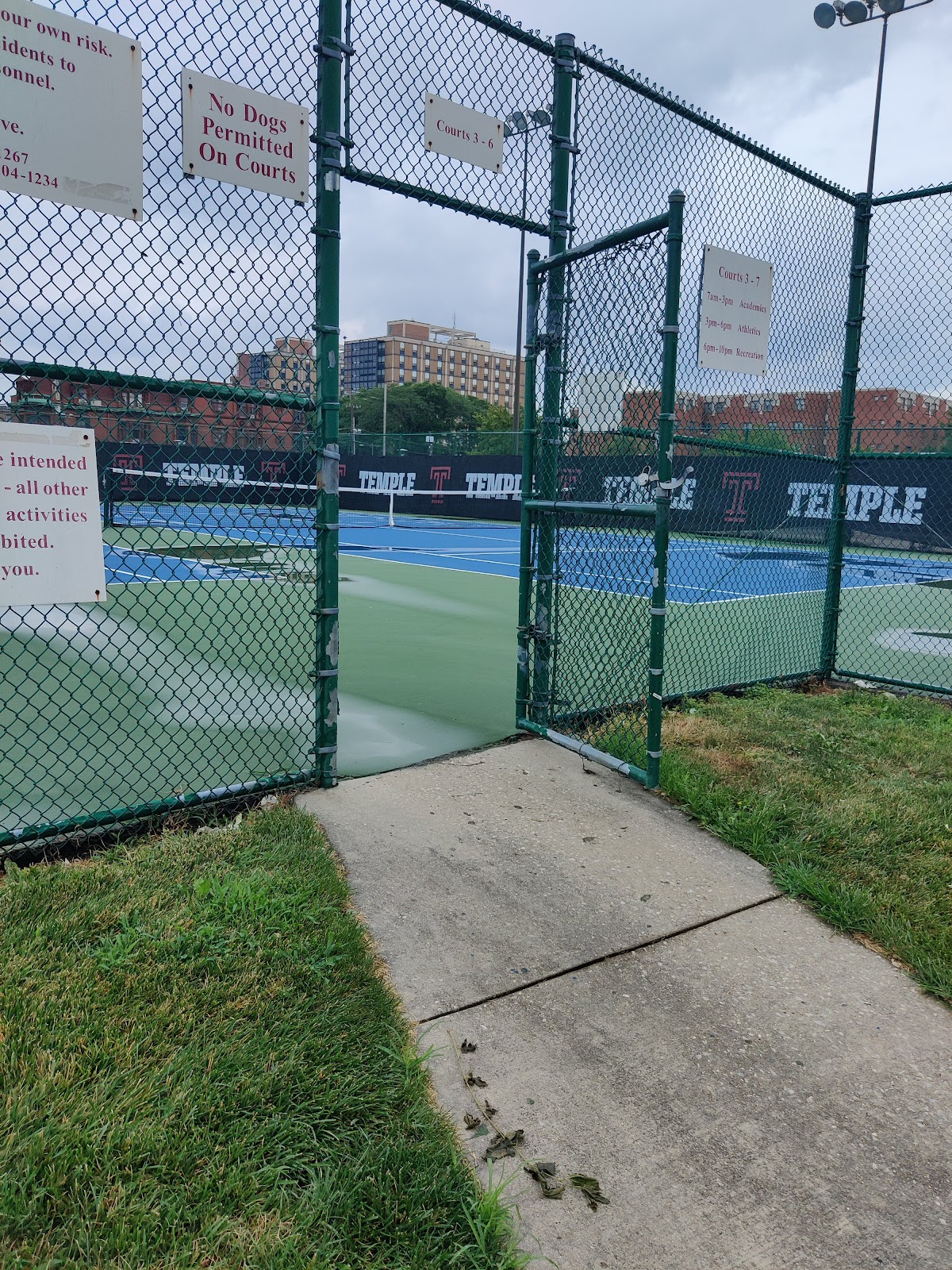 Temple University Tennis Court