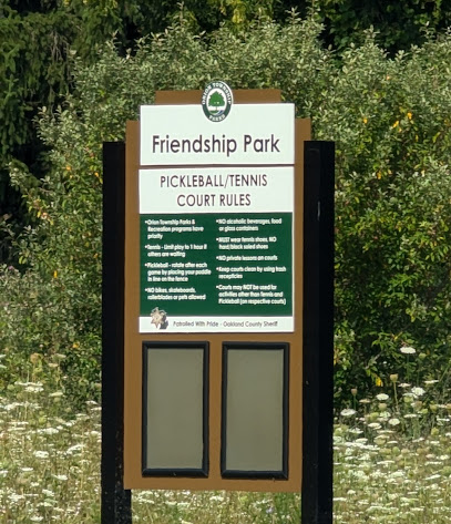 Friendship Park Pickle Ball/Tennis Court