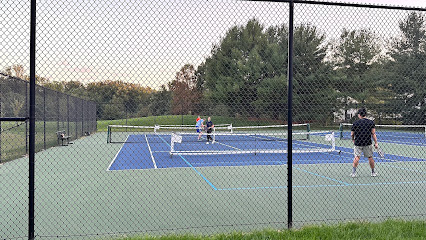 Tennis courts at Edward A. DeSimon Recreation Area