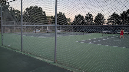 Tennis Courts at Derby High School